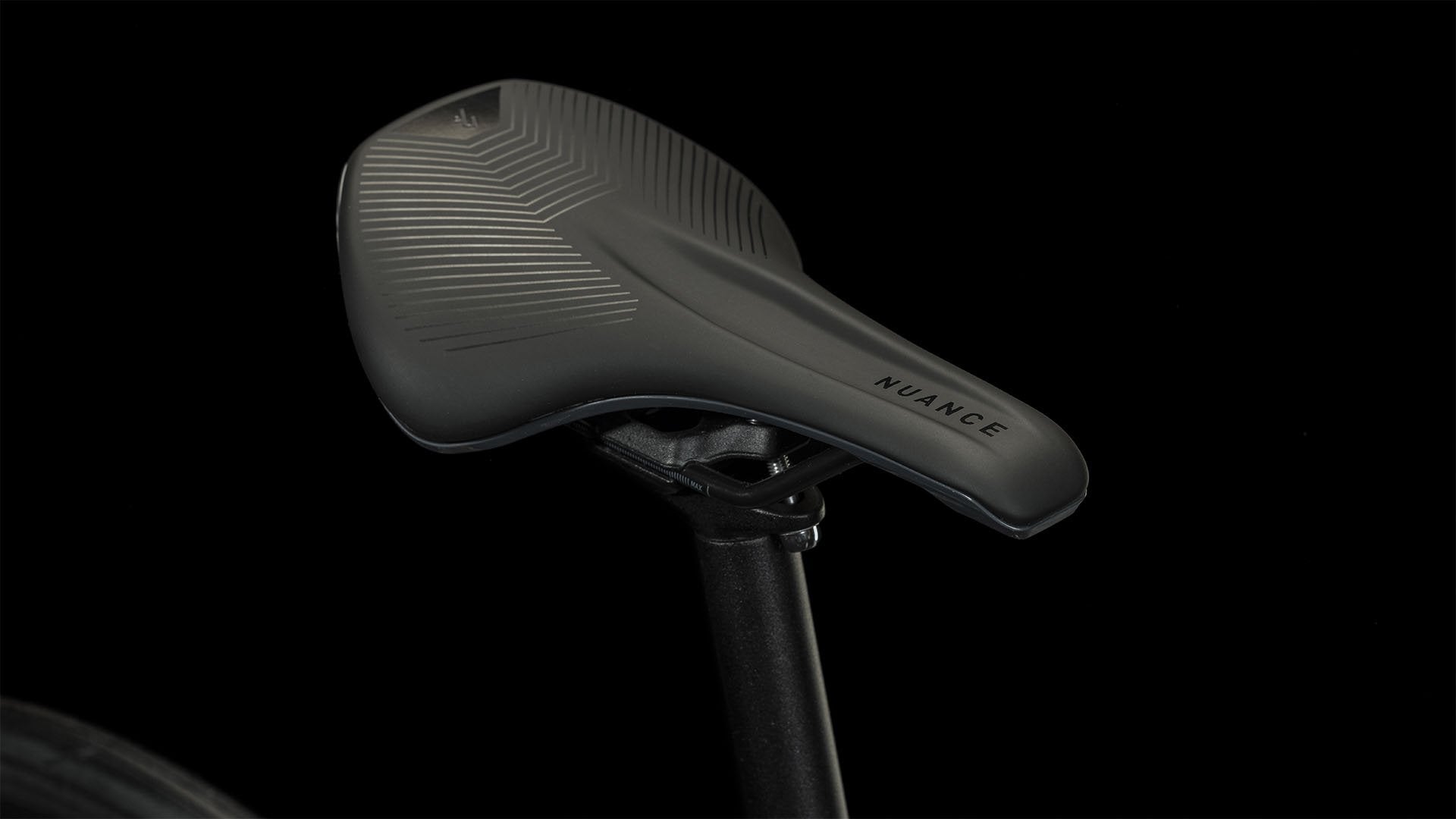 Bicicleta de ruta CUBE Attain SLX Grey'n'Black 2023 / Transmisión 2x11 velocidades